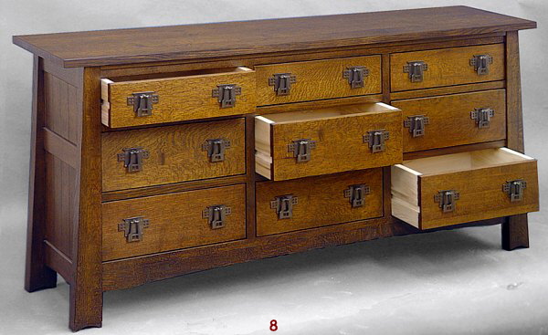 Case Goods Mackintosh 9 Drawer Dresser