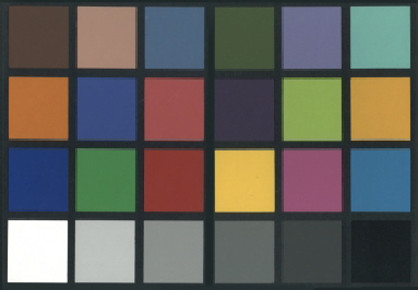 MacBeth Color Chart